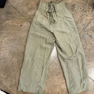 CLUB MONACO linen drawstring pants size 00